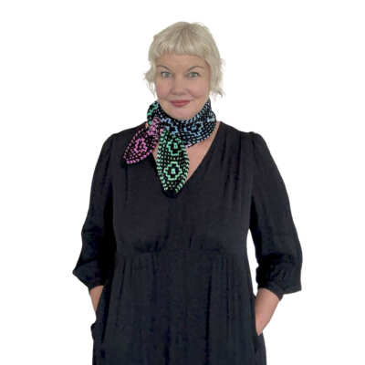 Moonflowers Scarf